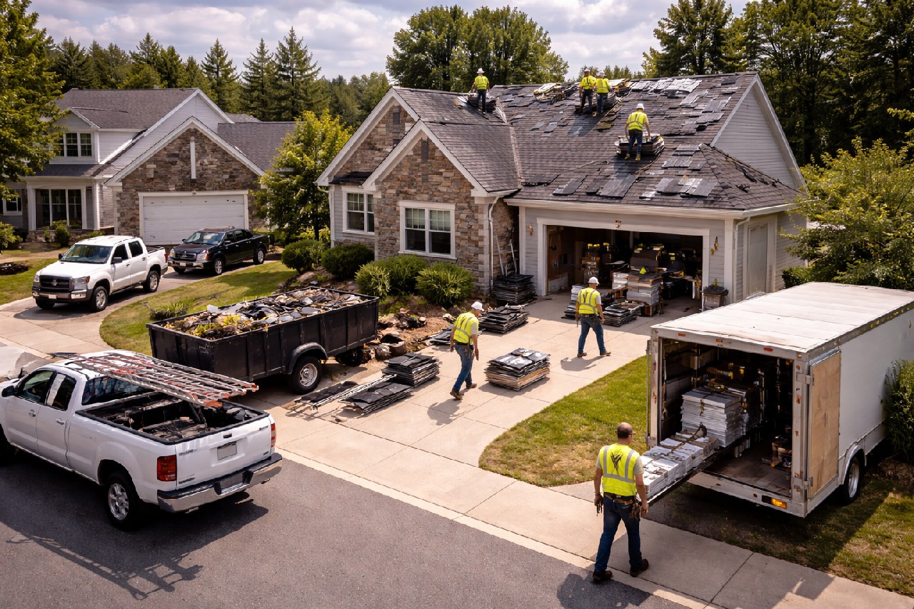 St. Louis Roofing service in The Hill